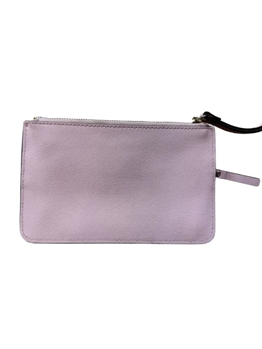 Kate Spade New York Mikas Pond Bee Leather Wristlet in Pale Pink in EUC!